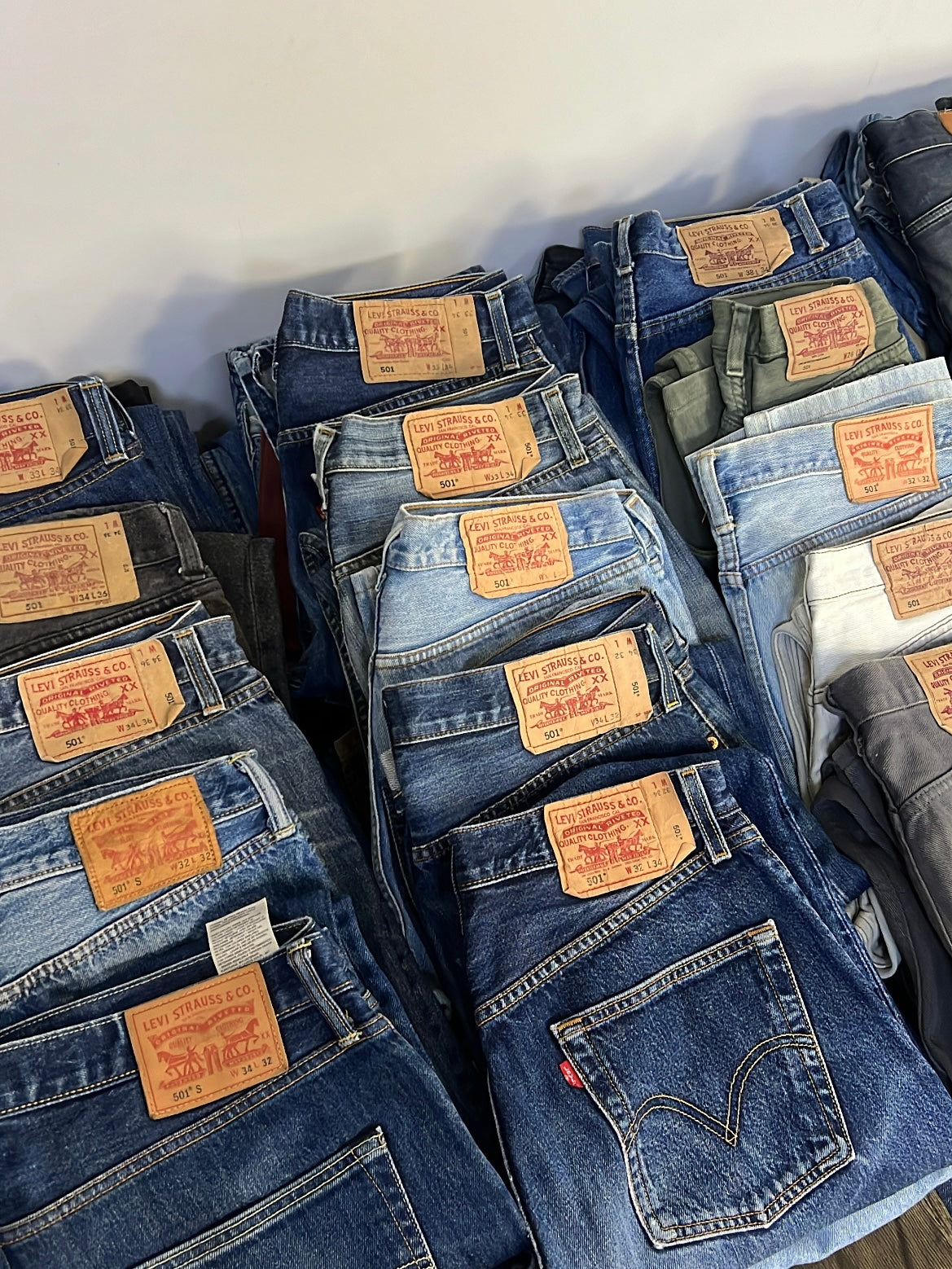 LEVIS 501 PANTS PREMIUM VINTAGE WHOLESALE