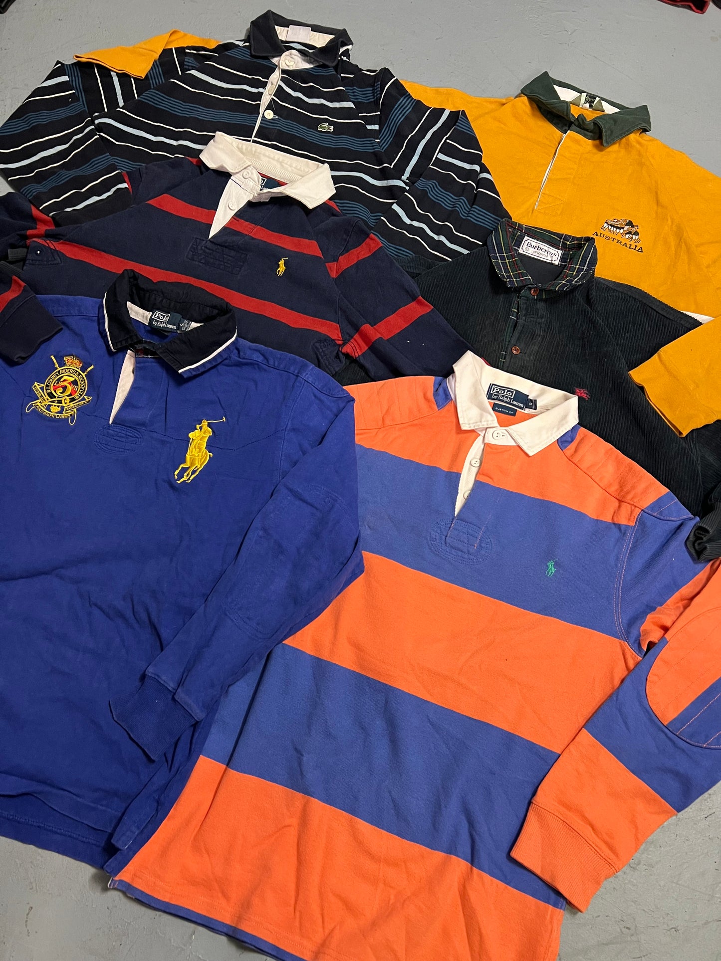 POLOS PREMIUM DE MANGA LARGA/RUGBY