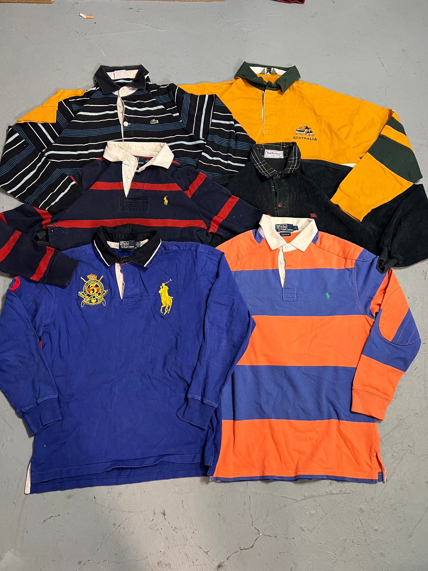 POLOS PREMIUM DE MANGA LARGA/RUGBY