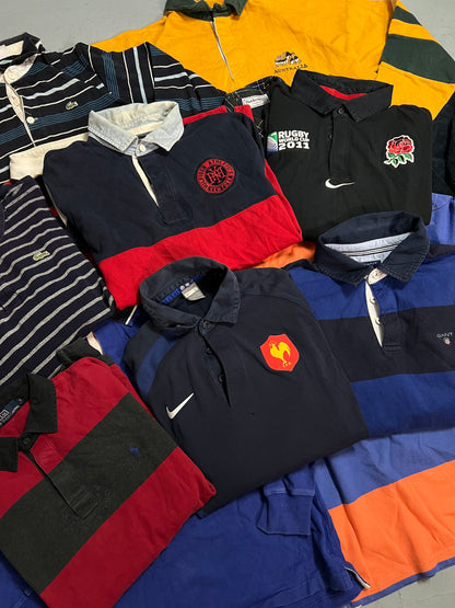 POLOS PREMIUM DE MANGA LARGA/RUGBY